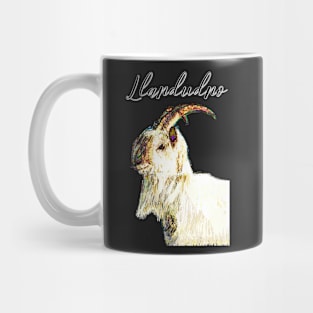 LLANDUDNO GREAT ORME GOAT BLACK Mug